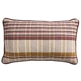 Better Homes & Gardens 14 x 24 Menswear Plaid Lumbar Decorative Pillow with Dark Piping Trim | Walmart (US)