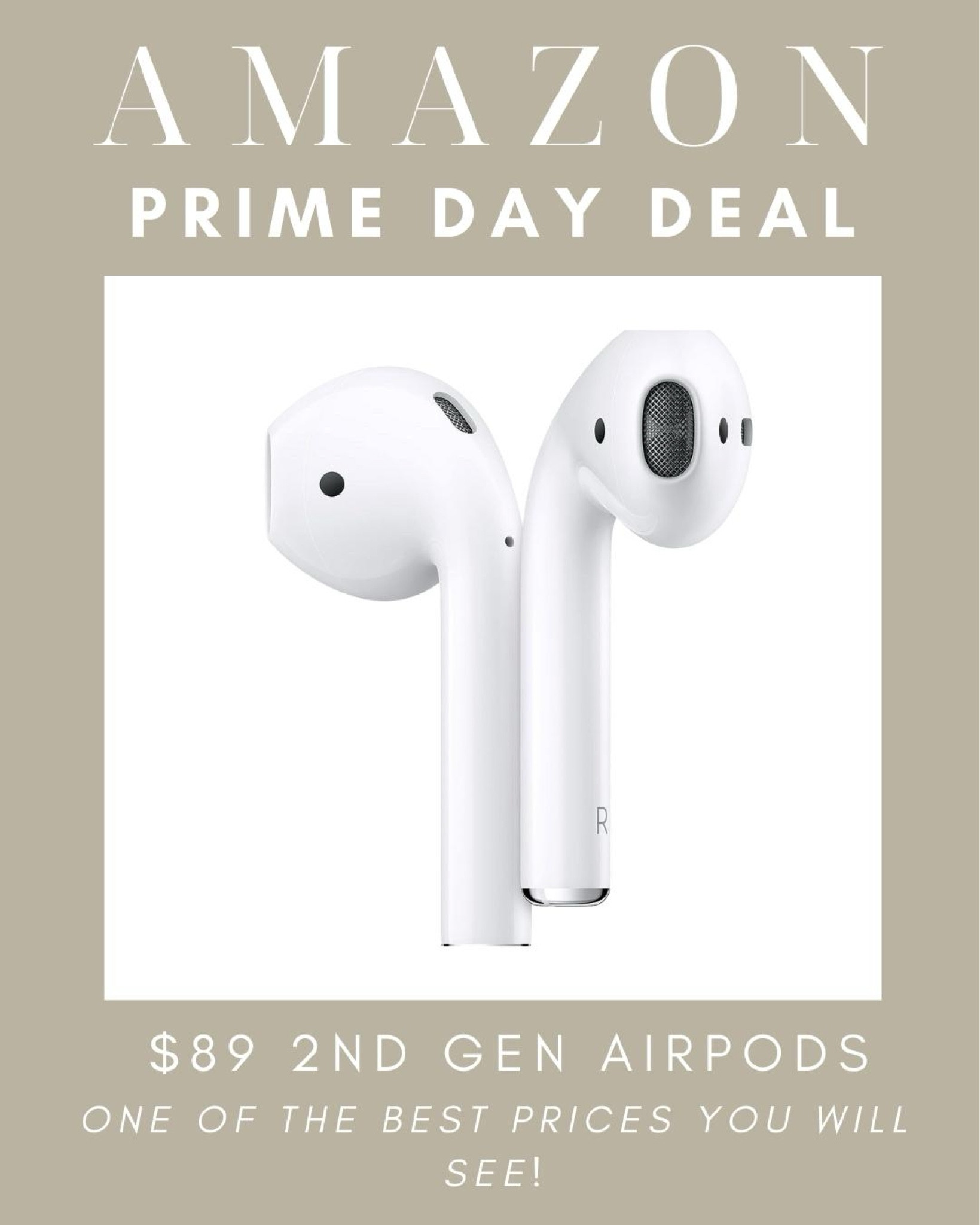 Apple AirPods Post-Prime Day Deal: Get 30% Off Right Now