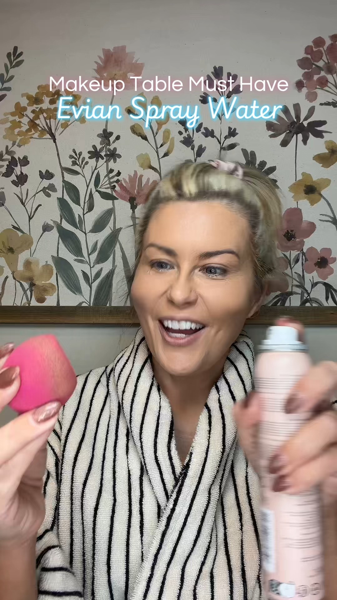 I love Evian facial mist!

#LTKOver40 #LTKBeauty #LTKgrwm