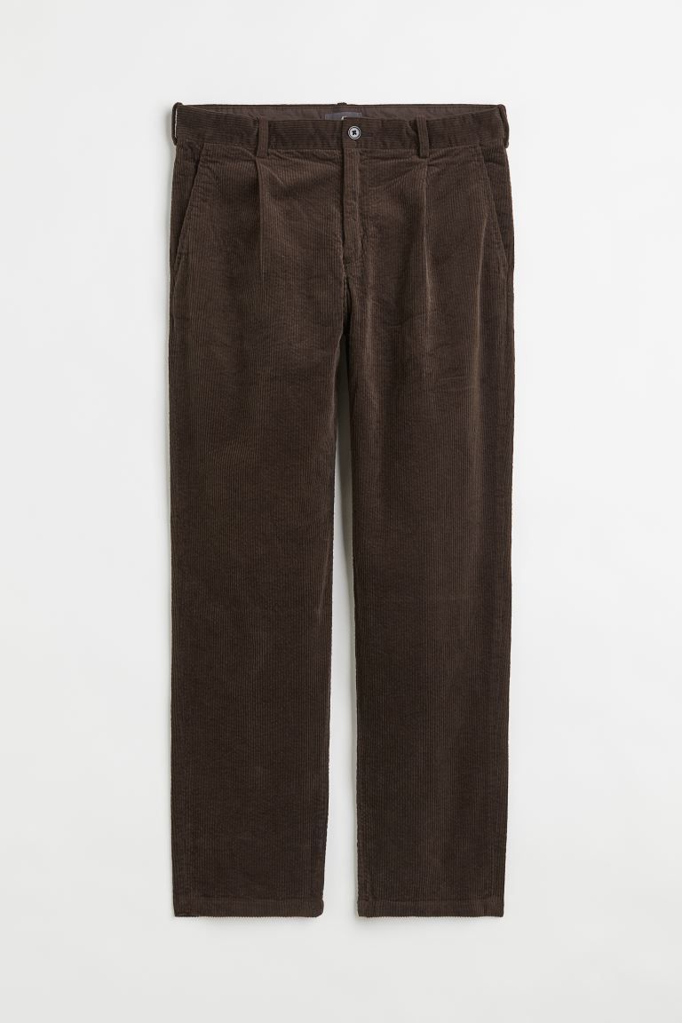 Regular Fit Corduroy Pants | H&M (US + CA)