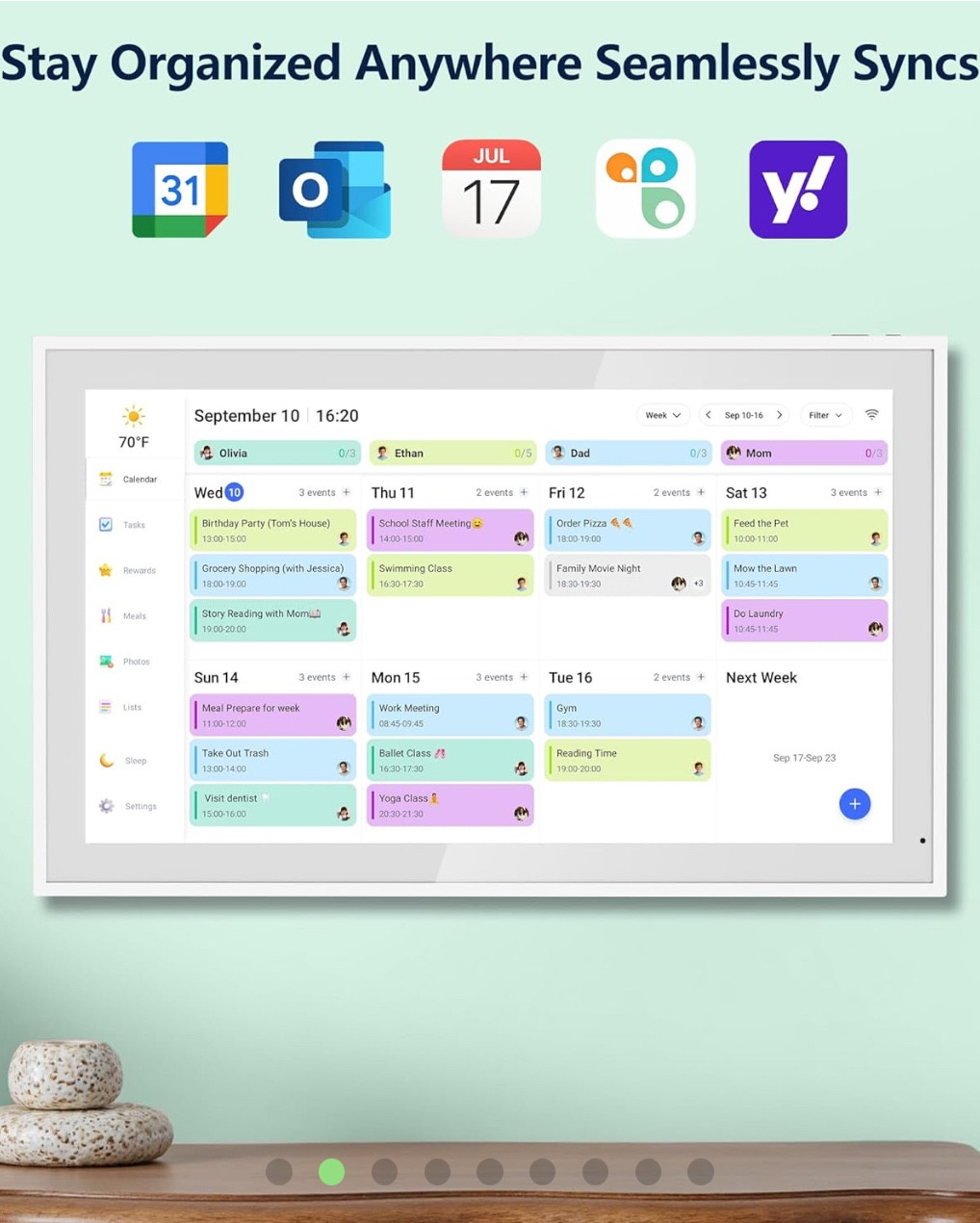 This digital calender is 50% off with promo code: 6QSBQJMA

It can be used as a calender, chore chart, family organizer, meal planner, and so much more!! It’s originally $399!! 

#LTKGiftGuide #LTKFamily #LTKSaleAlert