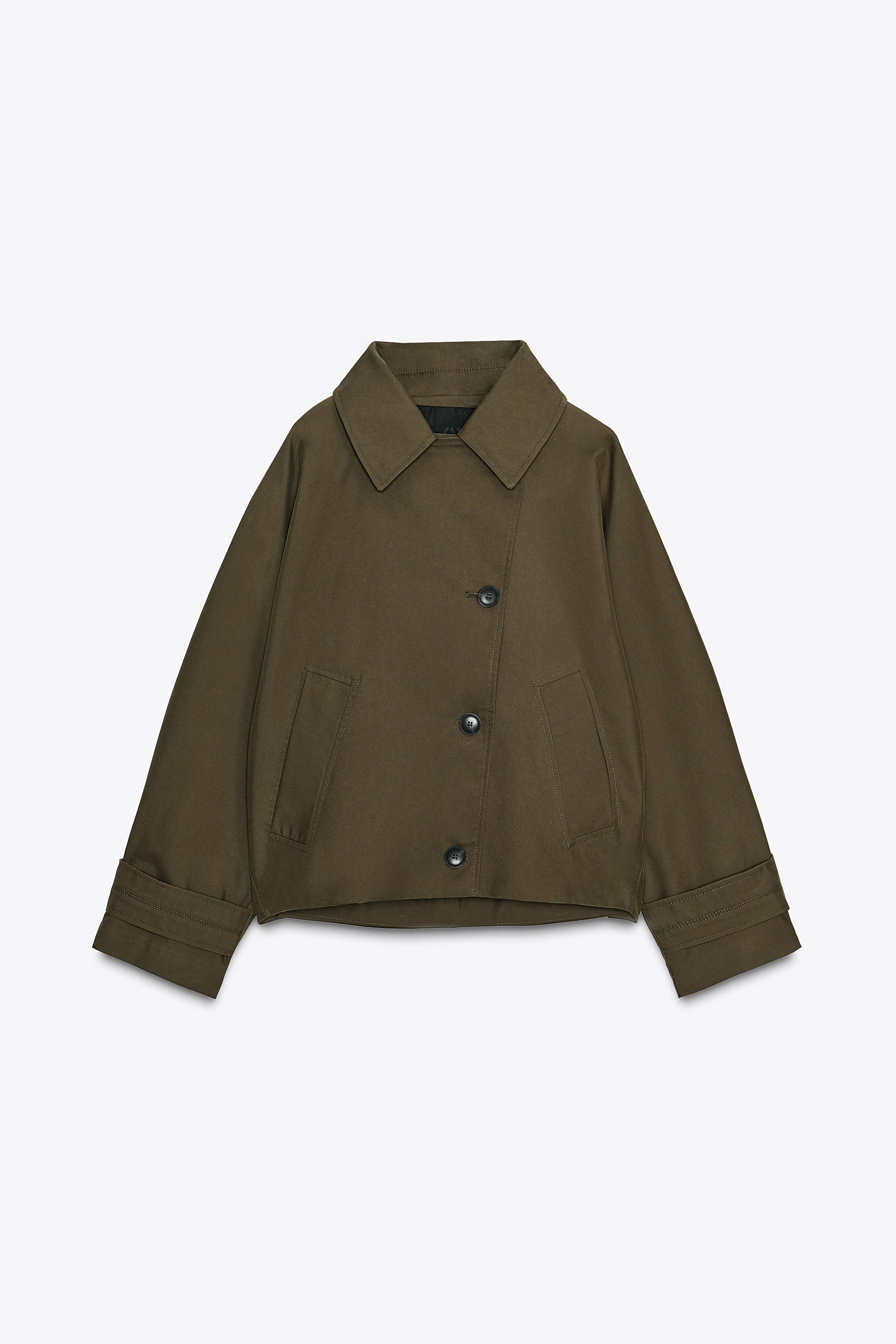 ZW COLLECTION WATER REPELLENT TRENCH COAT | Zara Canada