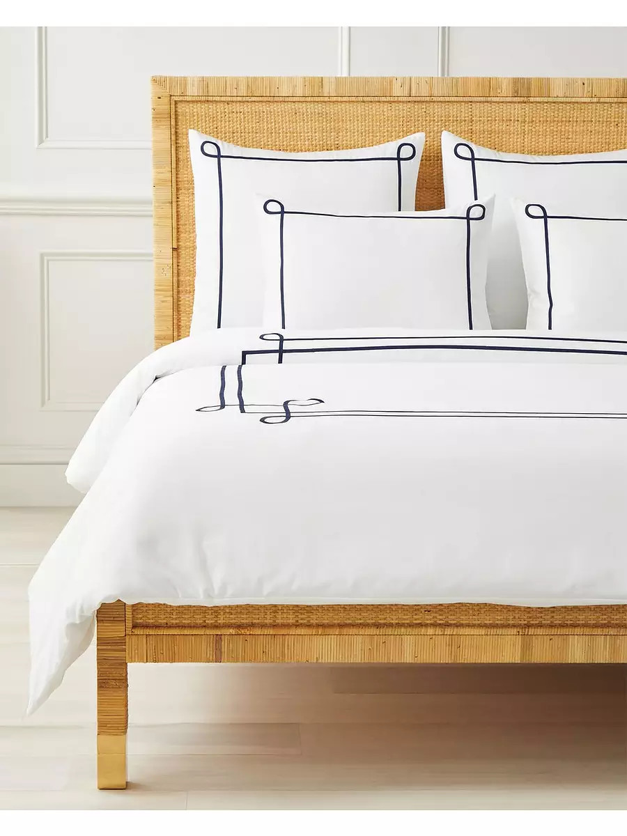 Southport Sateen Duvet Cover | Serena and Lily