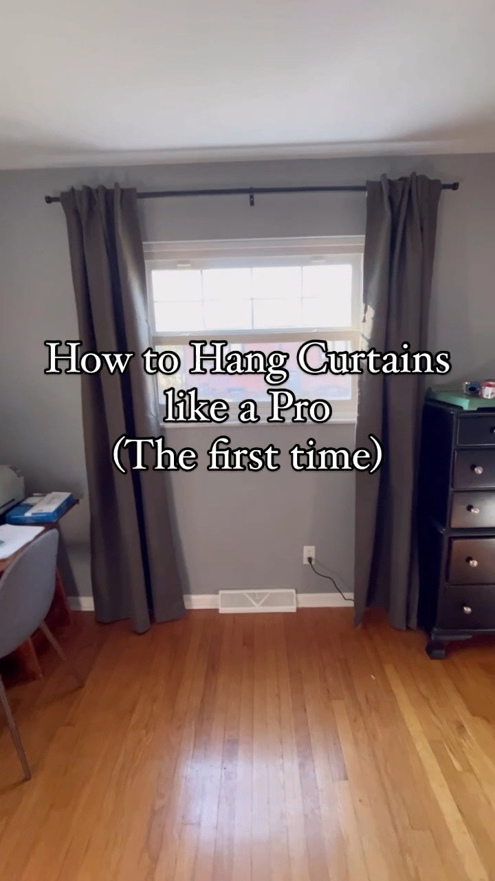 Everything you need to know to hang curtains like a pro!

#LTKHome
