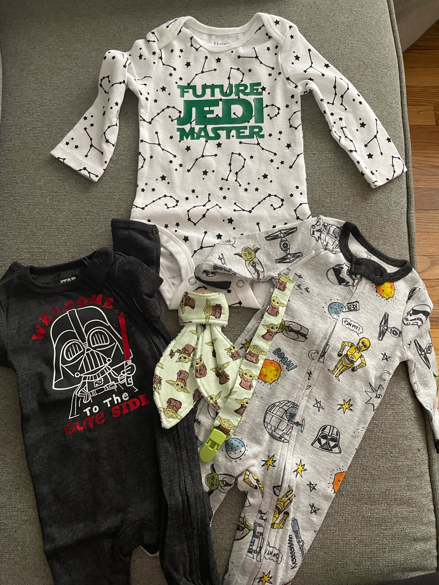 Star Wars fan baby shower gift 

#LTKFamily #LTKBaby #LTKFindsUnder50