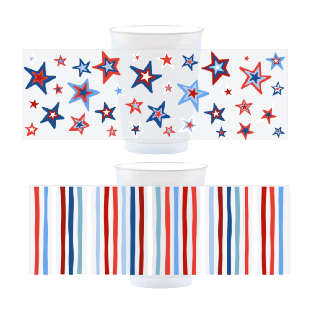 Stars & Stripes Cup Set | Fete Papier