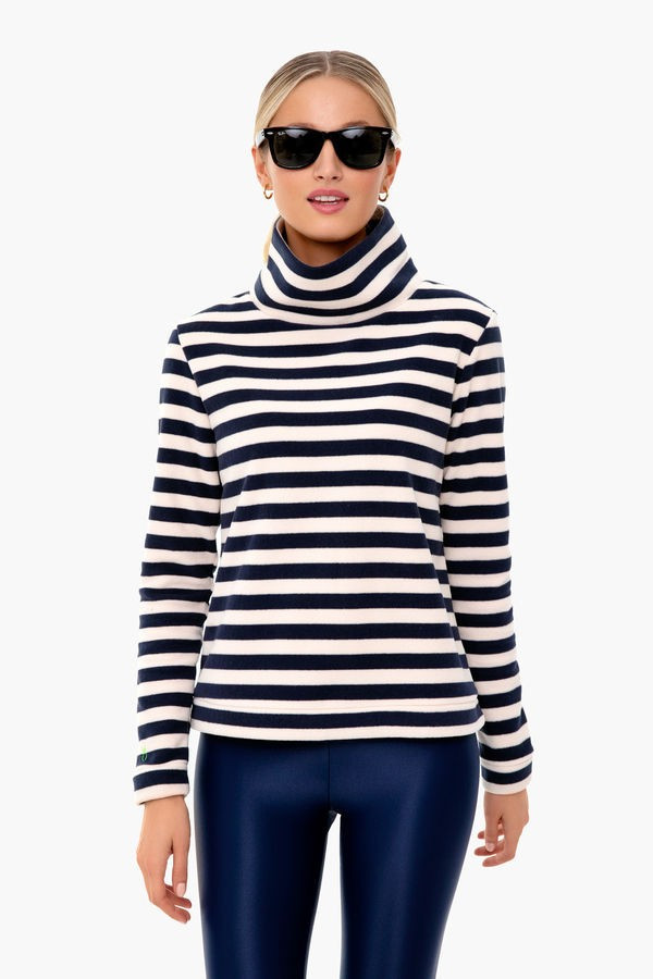Navy French Striped Park Slope | Tuckernuck (US)