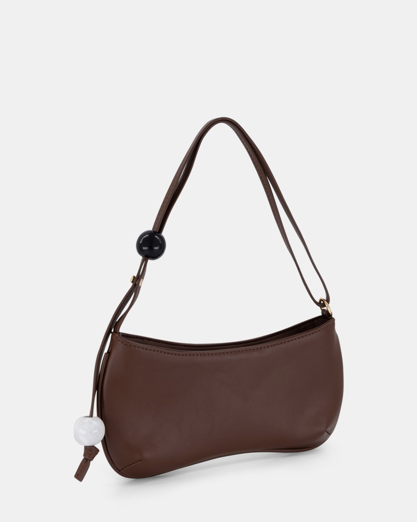 AMADA MILK CHOCOLATE SHOULDER BAG | Novo Shoes