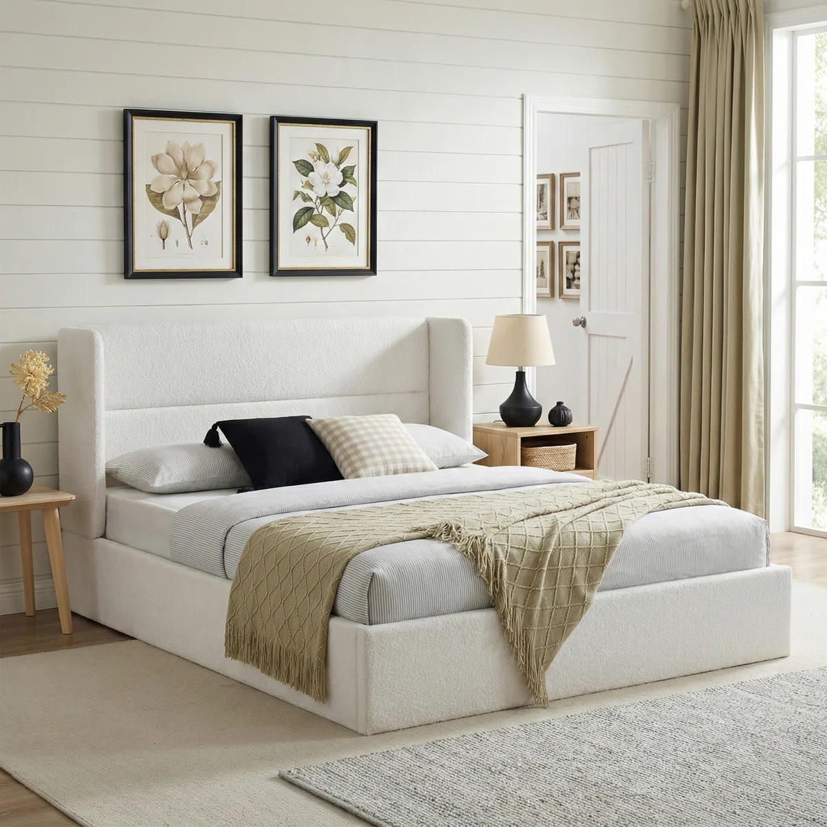 Gaillarde Hydraulic Lift Up Storage Upholstered Platform Bed | Wayfair North America
