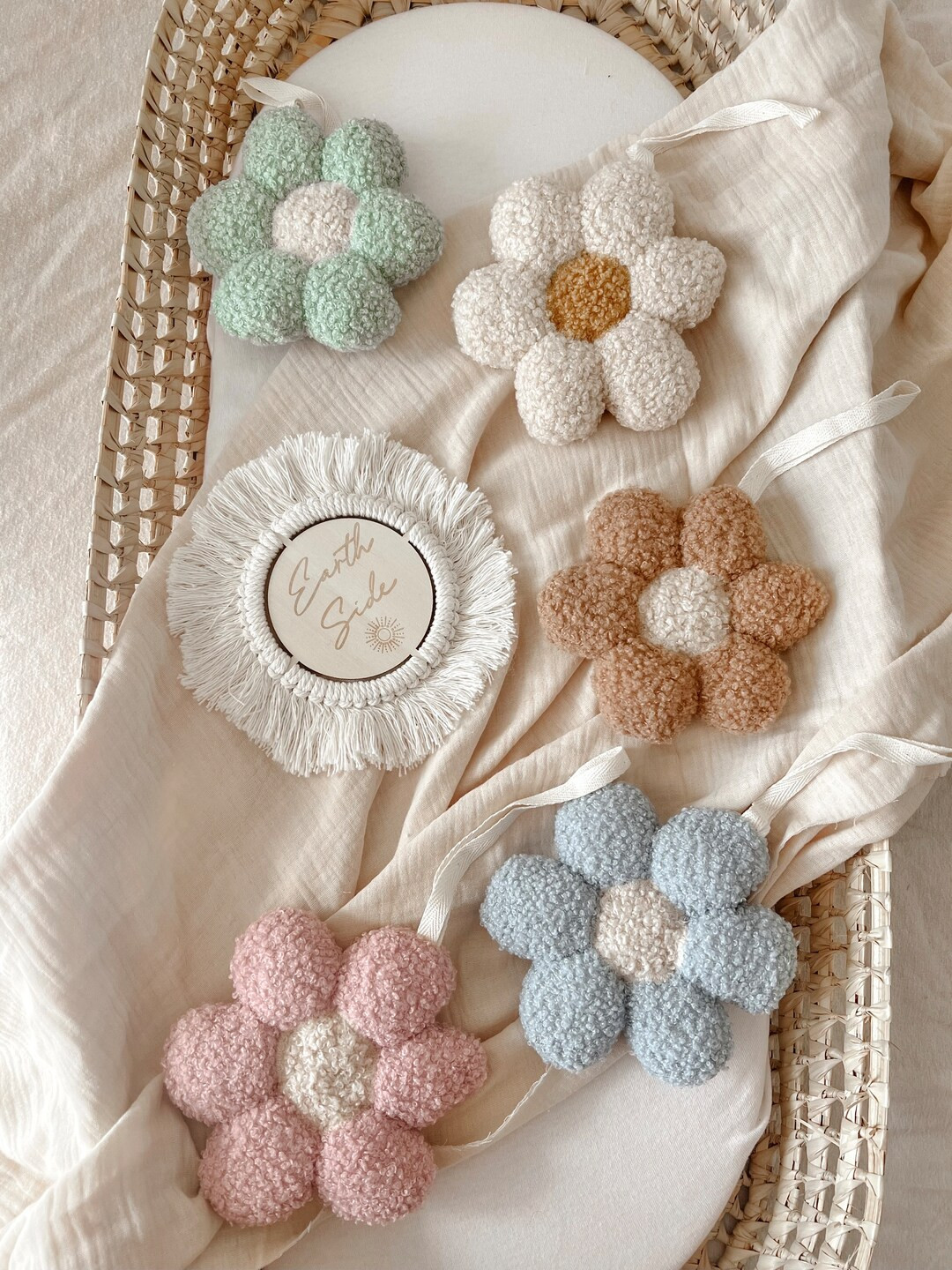 Daisy dummy comforters, dummy clips, Teddy fleece daisys, daisy comforters, paci comforters | Etsy (US)