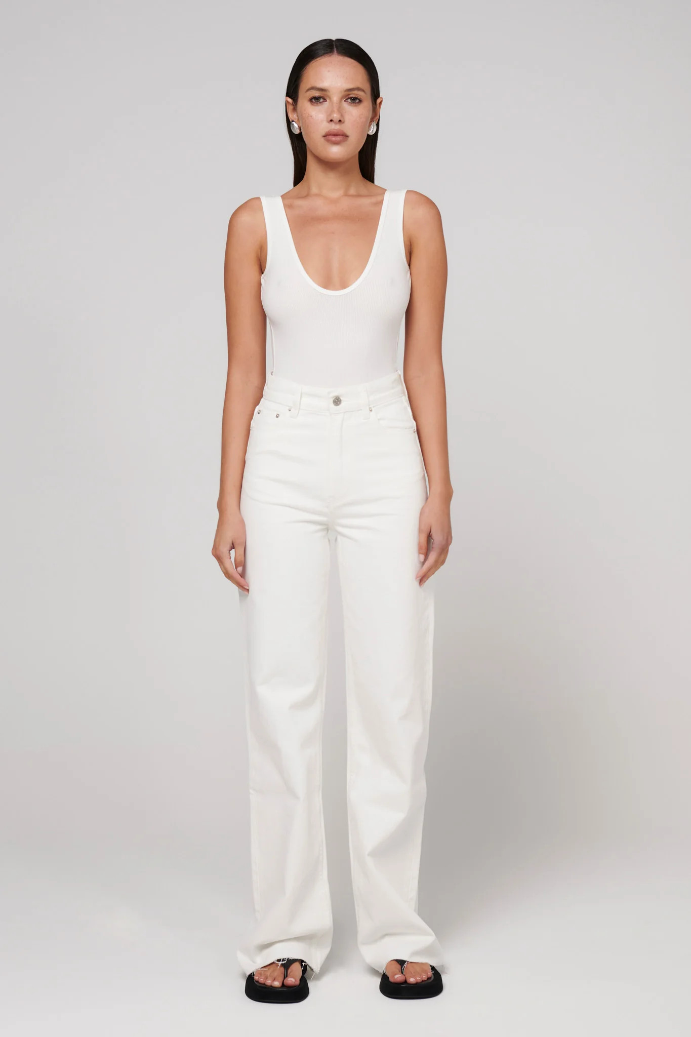 REINA BODYSUIT - WHITE | Bayse Brand (US & Australia/ New Zealand)
