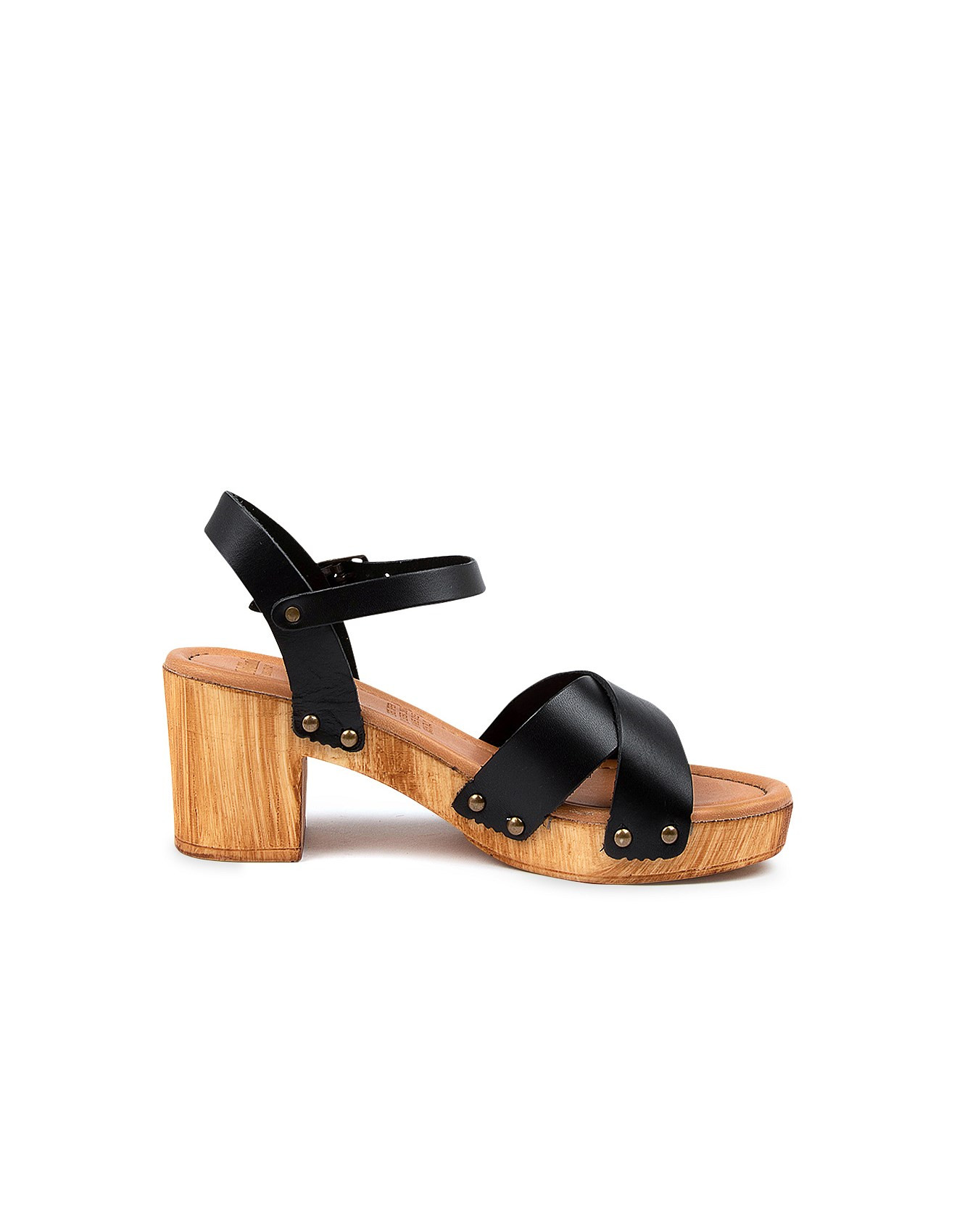 BYRON MO BLACK LEATHER | David Jones (Australia & New Zealand)