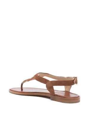 Fratelli Rossetti buckle-strap Flat Sandals | Brown | FARFETCH UK | Farfetch Global