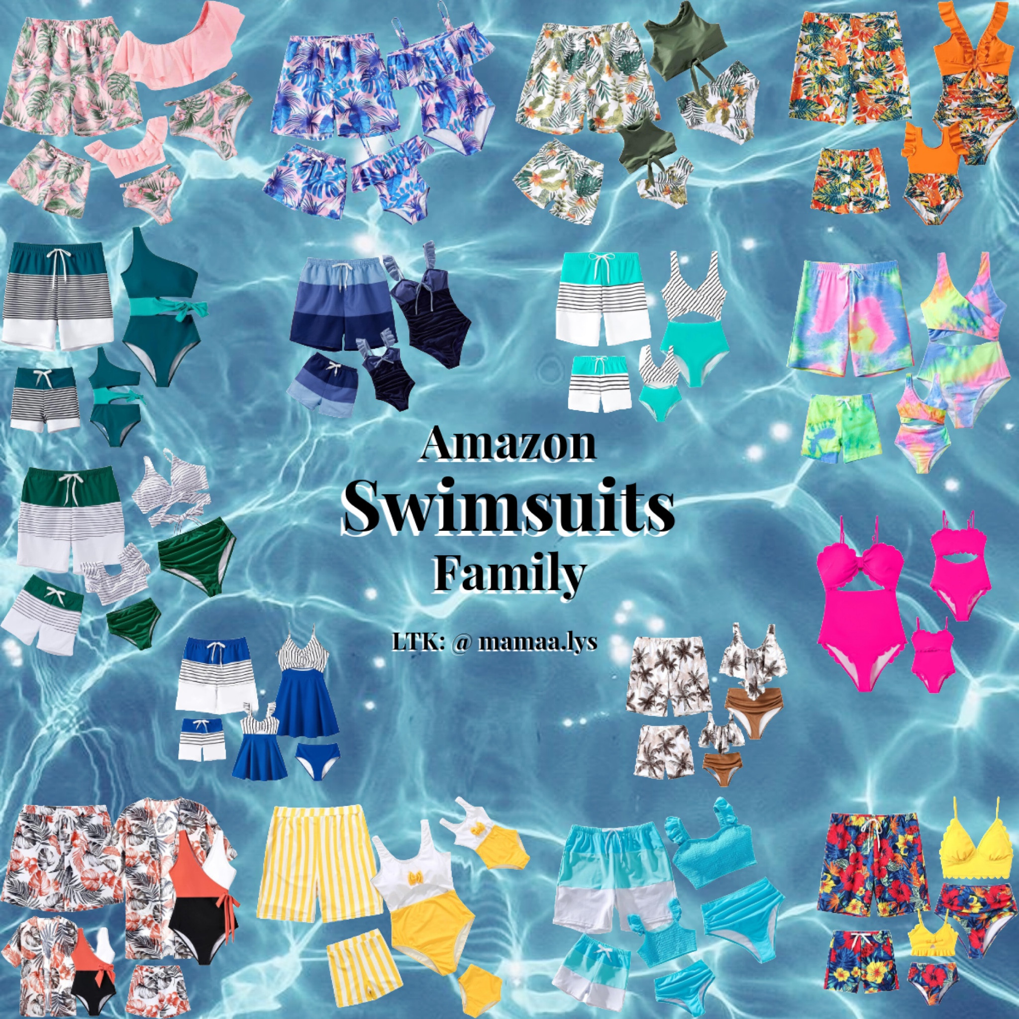 Swimsuit | swimming | Swim | Family swim | Family swimsuits | summer outfits | summer | Baby | Toddler | Girls | Boys | Kids | Family | Amazon | Amazon finds 

#LTKSeasonal #LTKSwim #LTKFamily