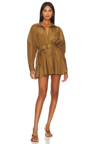 Oversized Shirt Flared Mini Dress
                    
                    Norma Kamali | Revolve Clothing (Global)