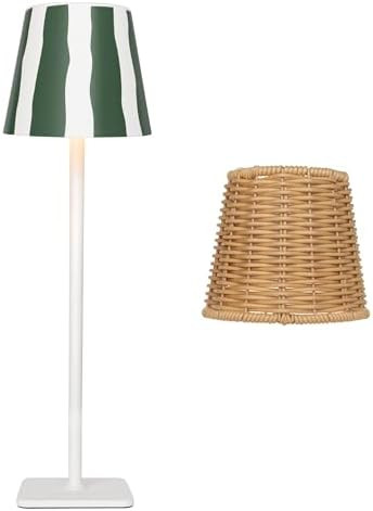 Mr. White Outdoor Waterproof Cordless Wireless Rechargeable Portable Top Touch Battery Operated P... | Amazon (US)