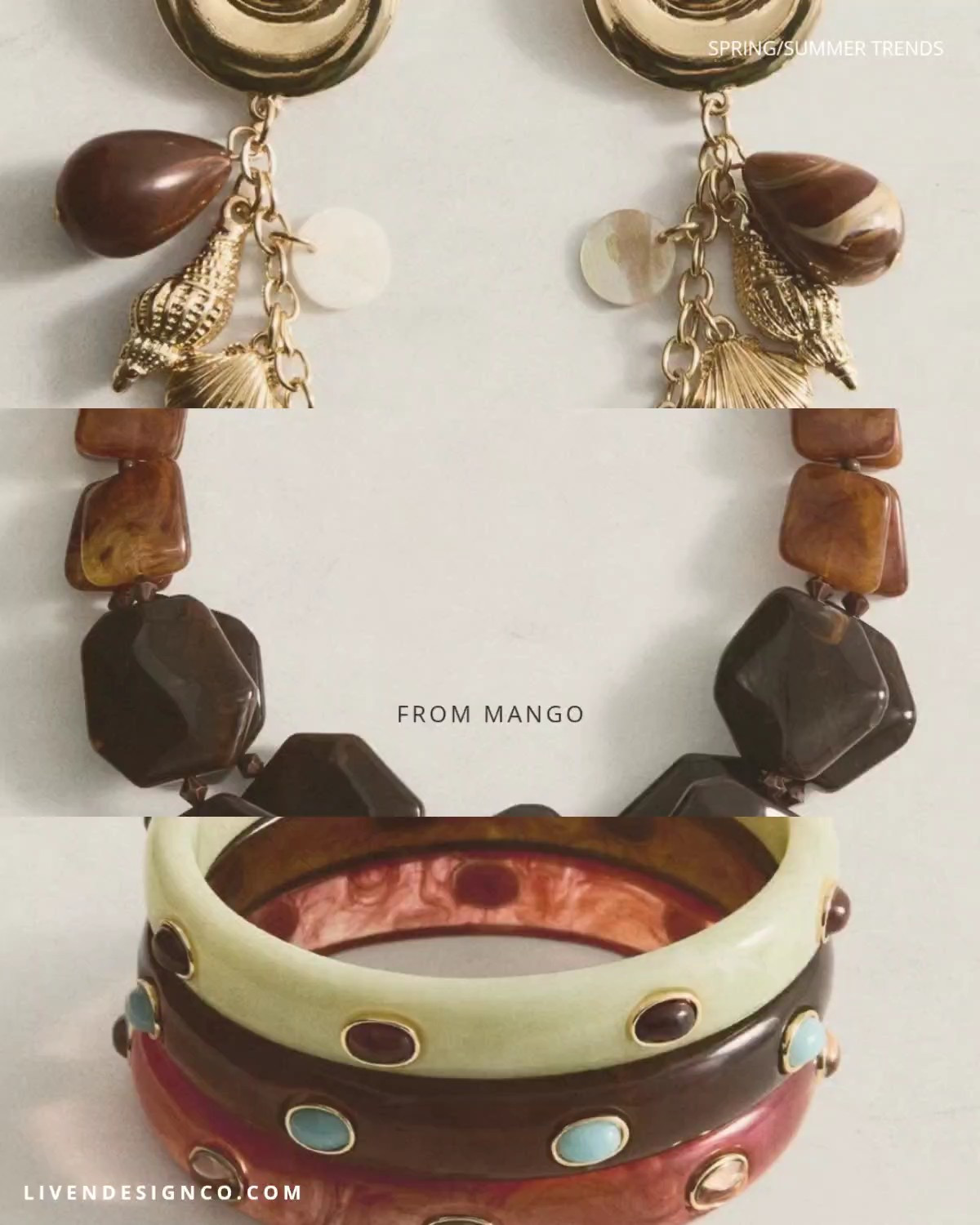 Statement jewelry from mango. Spring summer accessories. Shell earrings. Statement necklace. Bracelets. Mother's day gift 

#LTKMothersDay #LTKSeasonal #LTKSaleAlert