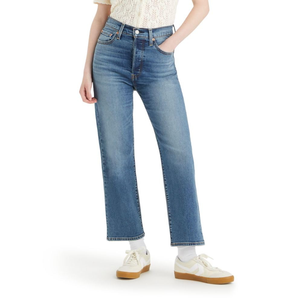 Levi's Women's Ribcage Straight Ankle Jeans | Amazon (US)