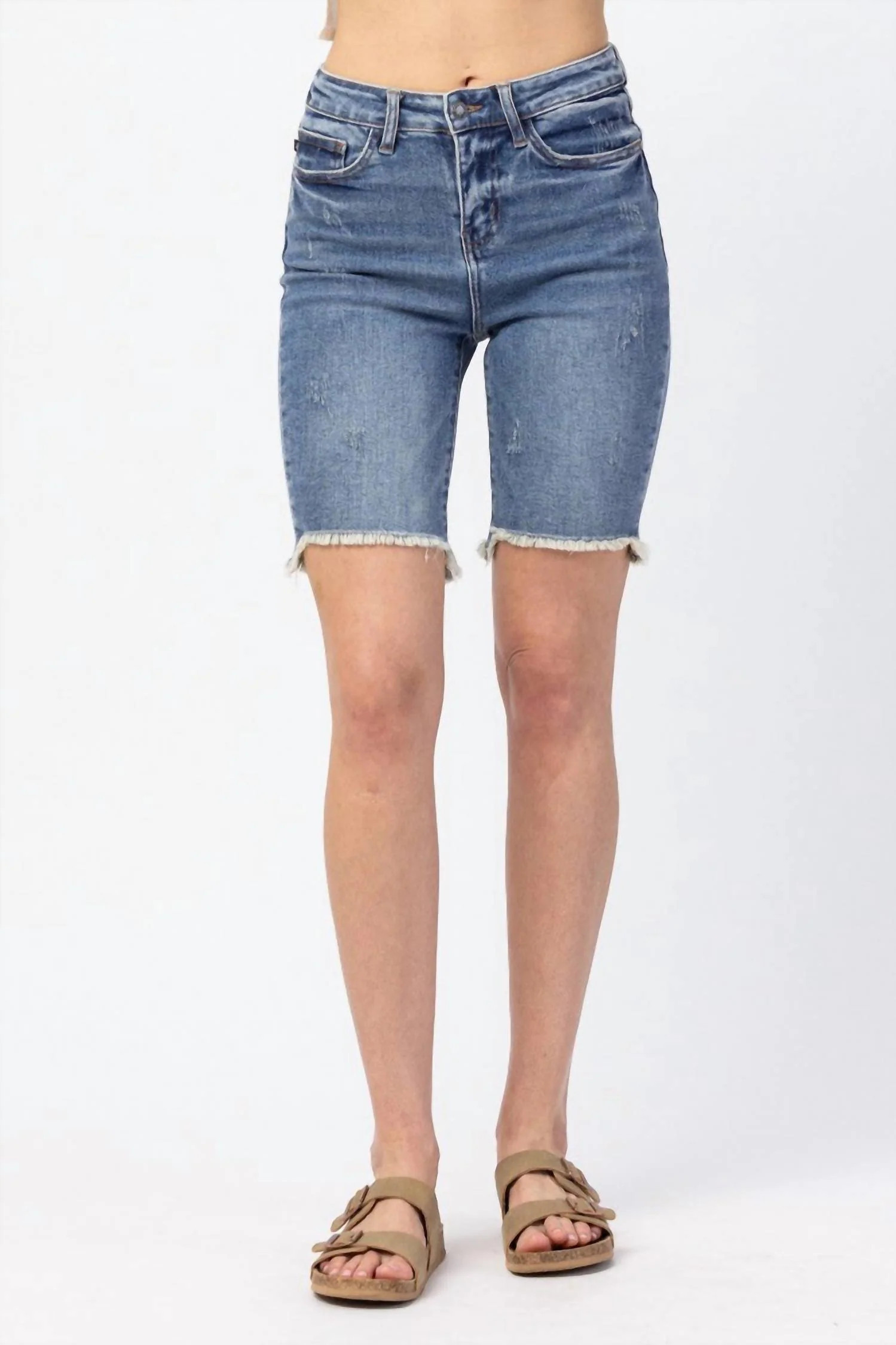 Bermuda Shorts In Denim | Shop Simon