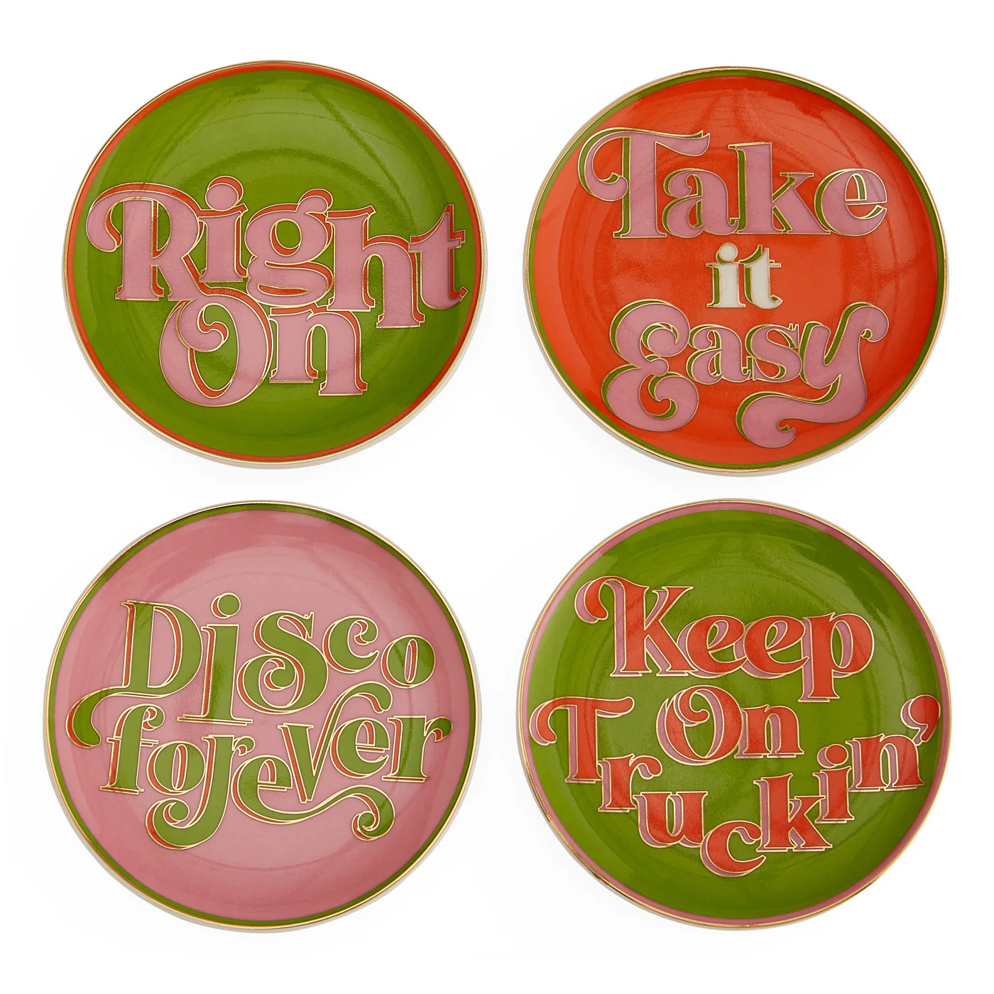 Deep Thoughts Coasters | Jonathan Adler US