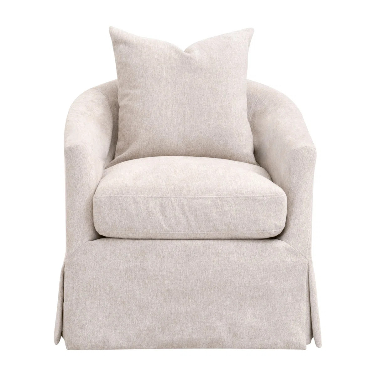 Jymere Slipcover Swivel Club Chair | Wayfair North America