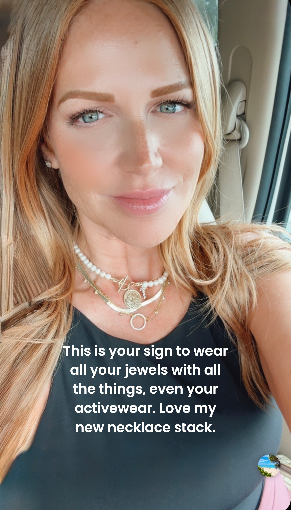 Don’t save it for a special occasion— you are the occasion. 🫶🏼

Necklace stack | Layered necklaces | Gold necklace | Freshwater pearl

#LTKStyleTip #LTKFindsUnder50 #LTKOver40