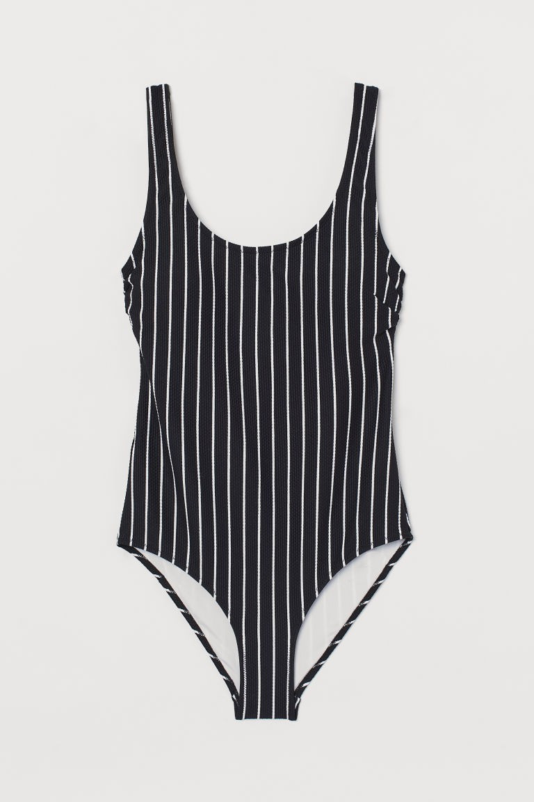 H & M - Swimsuit with Padded Cups - Black | H&M (US + CA)
