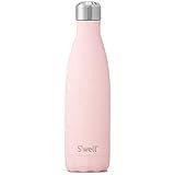 S'well Stainless Steel Water Bottle-17 Pink Topaz-Triple-Layered Vacuum-Insulated Containers Keep... | Amazon (US)