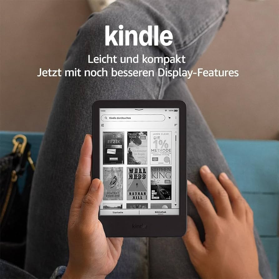 Der neue Amazon Kindle (16 GB) – Der leichteste und kompakteste Kindle, mit blendfreiem Bildsch... | Amazon (DE)
