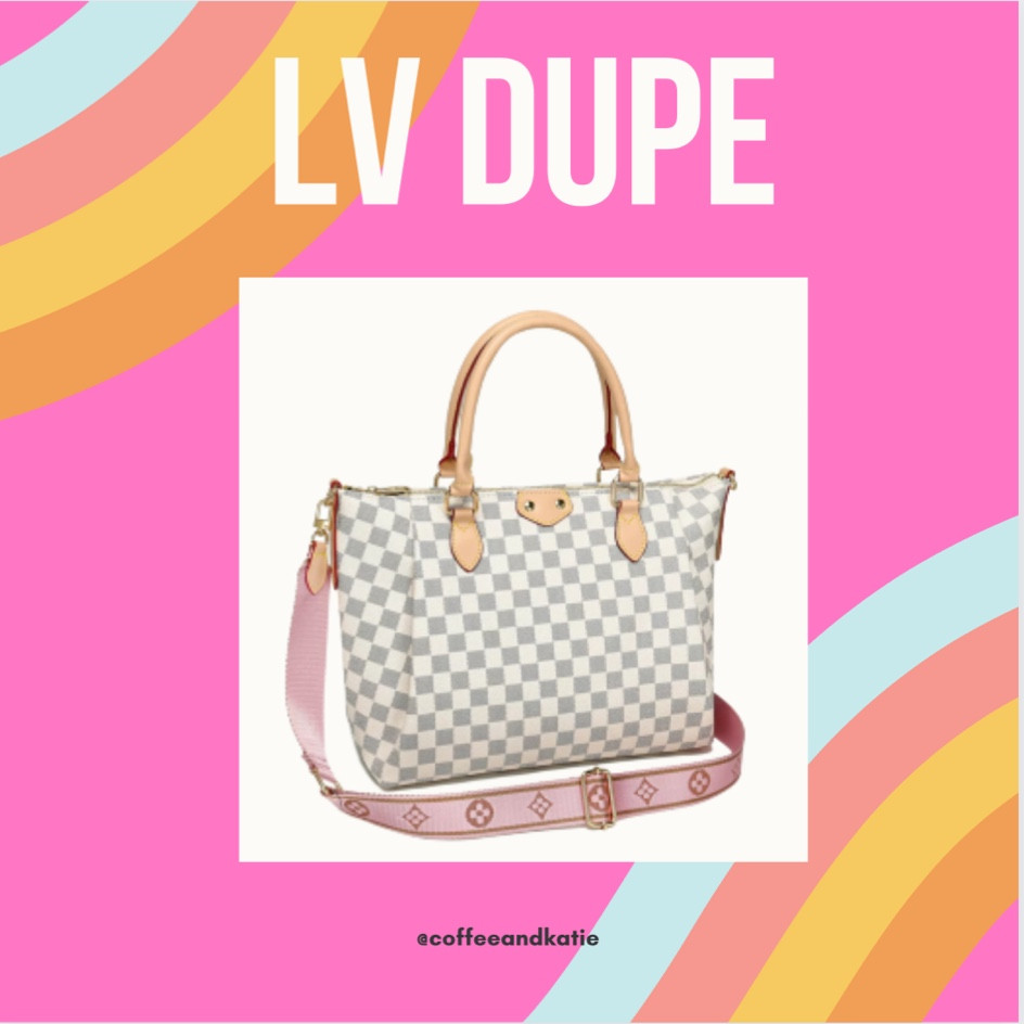 LV dupe. Louis Vuitton. Shoulder bag. Tote bag. Checkered bag. Hang bag. Purse. Designer dupe. Look alike

#LTKfindsunder50 #LTKU #LTKitbag