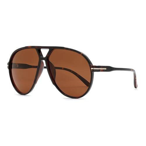 FEISEDY Retro Oversized Sunglasses for Women Men Classic 70s Trendy Sun Glasses Vintage Shades B0289 | Amazon (US)