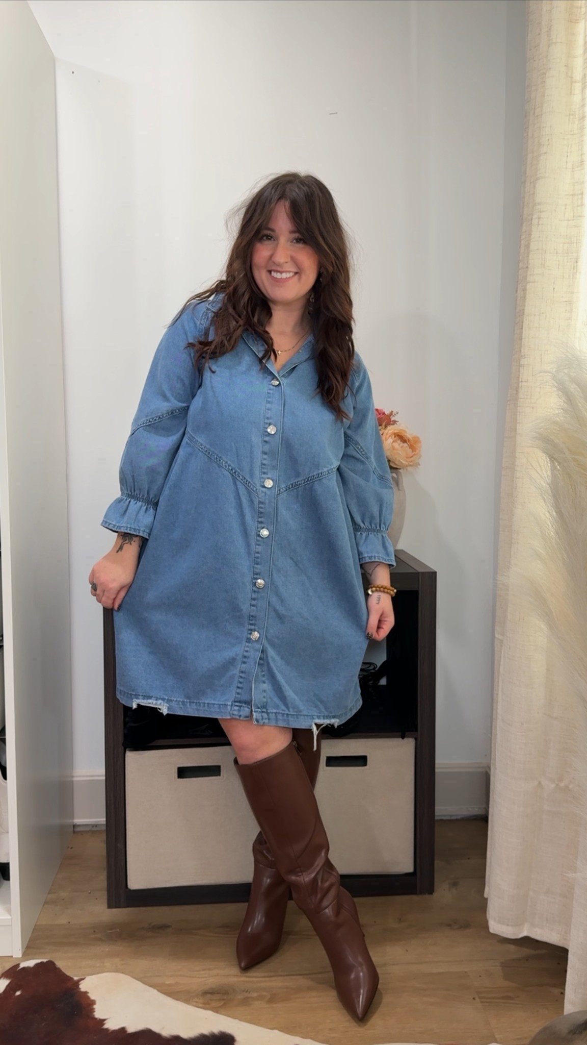 6 Thanksgiving holiday dress outfit ideas that are all stretchy and roomy to be comfy and eat lots of good food in! Everything does run TTS on each sizing chart! I’m 5’1 size 8/10 wearing mostly mediums!

#LTKootd #LTKFindsUnder50 #LTKPetite