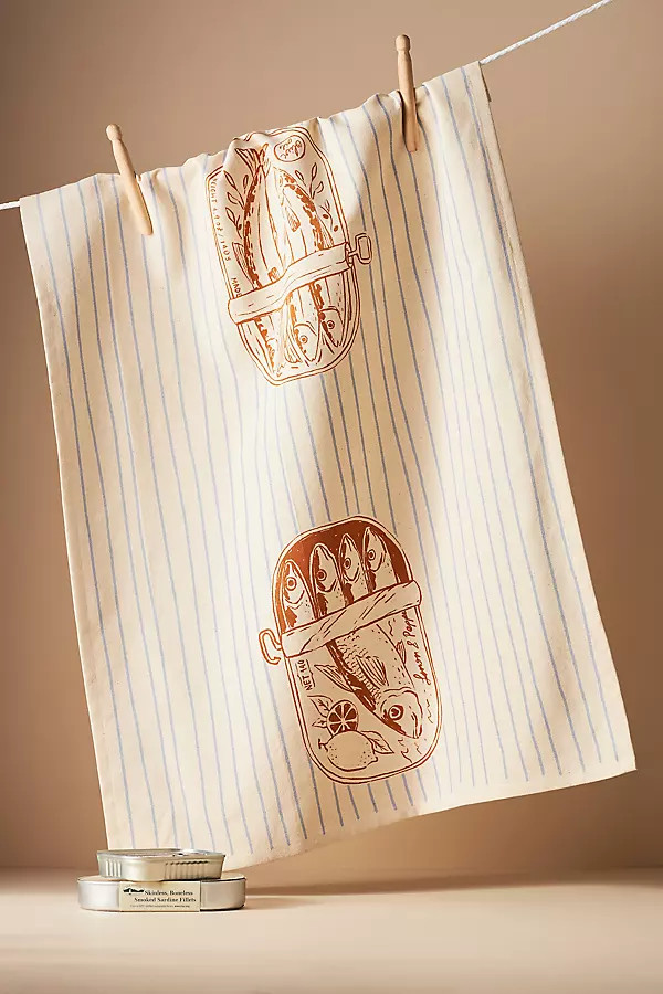Sardina Dish Towel | Anthropologie (US)