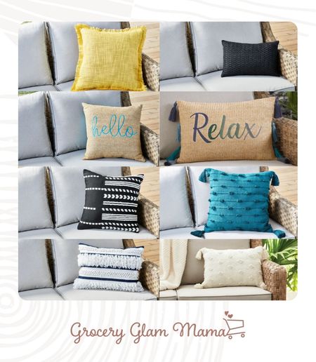 Quick and easy way to make your outdoor space feel more cozy!!! Outdoor pillows!!!!

#LTKhome #LTKstyletip #LTKsalealert