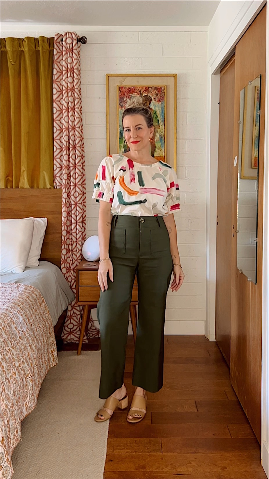I love these wide leg cropped pants from Anthropologie. I have them in navy and green! The top is sold out but I’ve added a few tops that I’d pair with these pants. 

#LTKSale #LTKstyletip #LTKFind