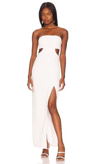 Paola Maxi Dress in White | Revolve Clothing (Global)