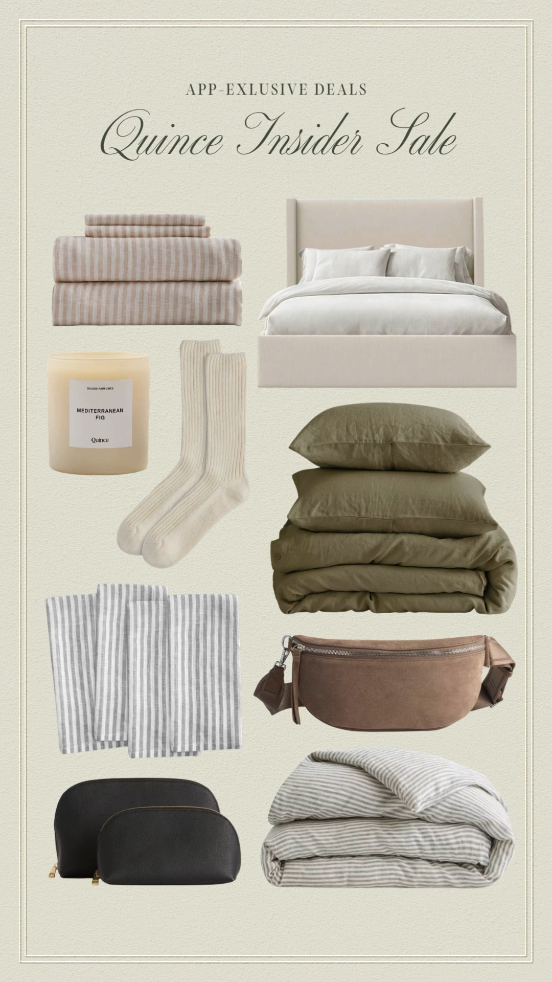 Quince Insider Sale - App-Exclusive! 

@Quince 

#LTKSaleAlert #LTKHome