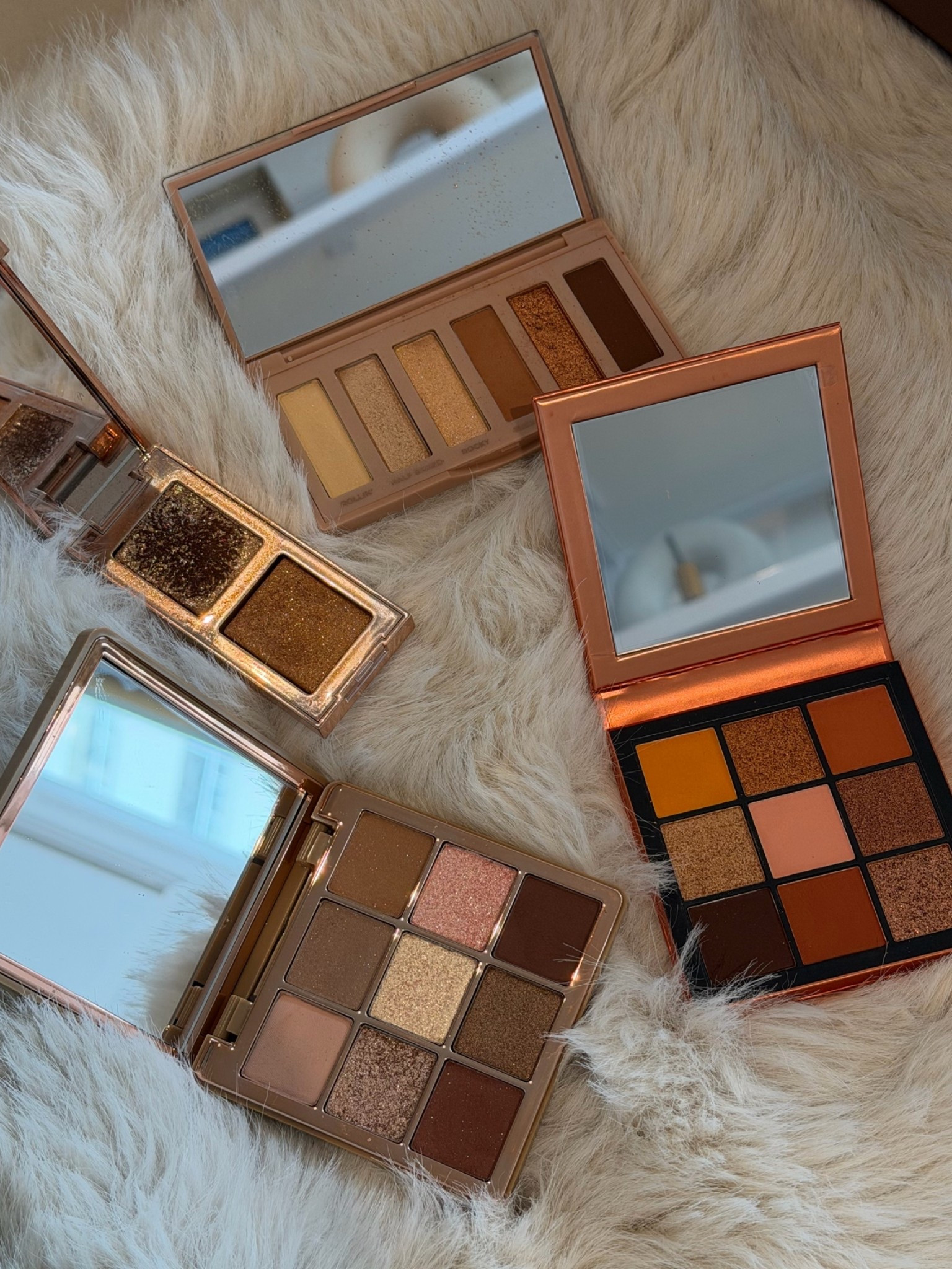 My favorite travel-sized eyeshadow palettes