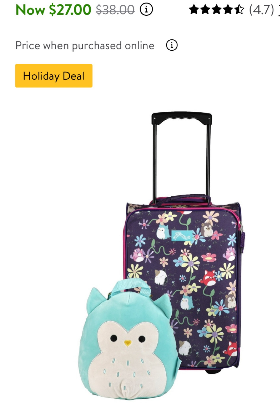Walmart Holiday Deals

Gift guide, gifts for toddler, travel, backpack, luggage

#LTKkids #LTKGiftGuide #LTKSeasonal