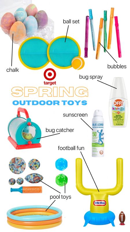 favorite target spring outdoor toys as a toddler mom! these are the things that help us stay outside when it starts to get warm! 

#LTKSeasonal #LTKkids #LTKbaby