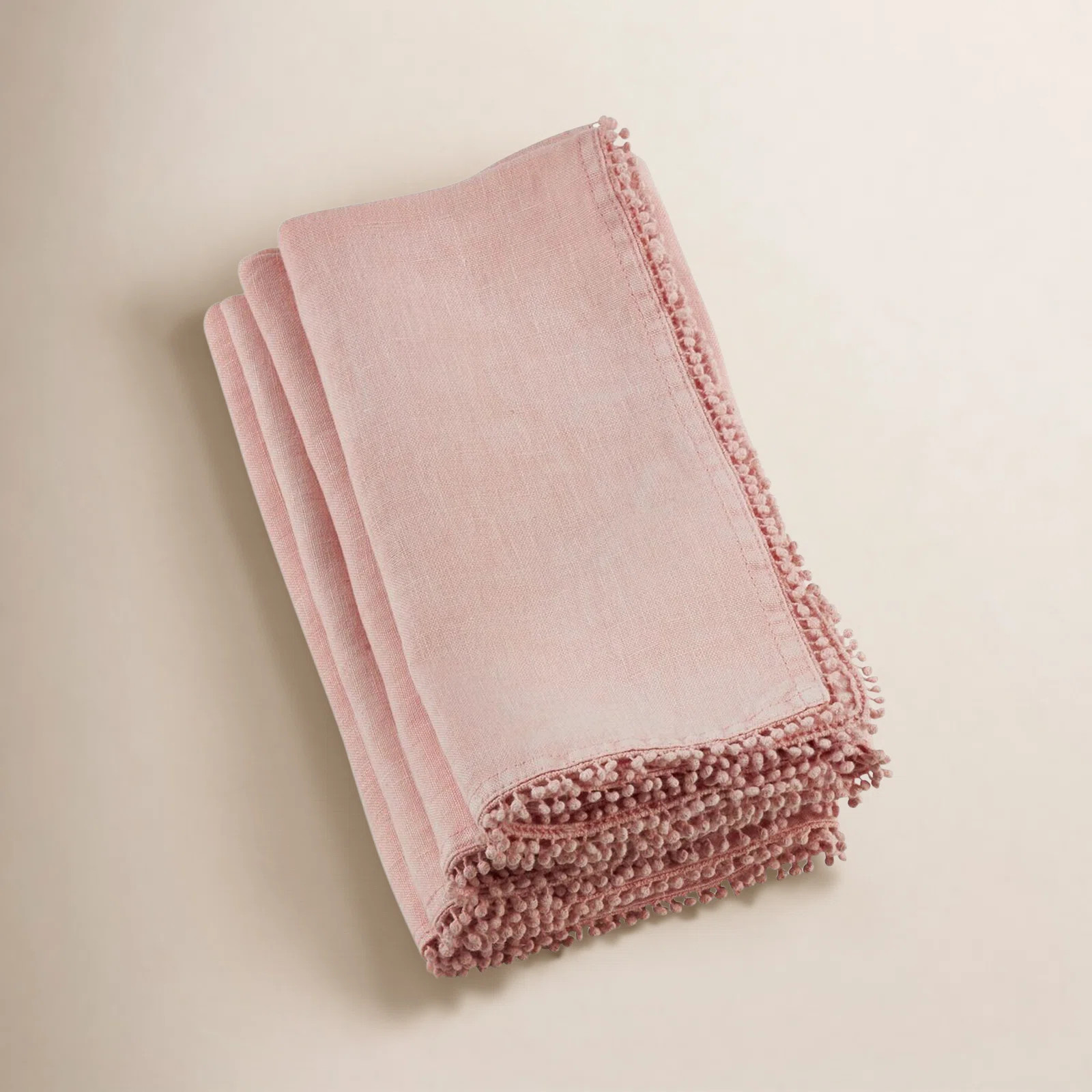 Trezza Linen Square Napkin (Set of 4) | Wayfair North America