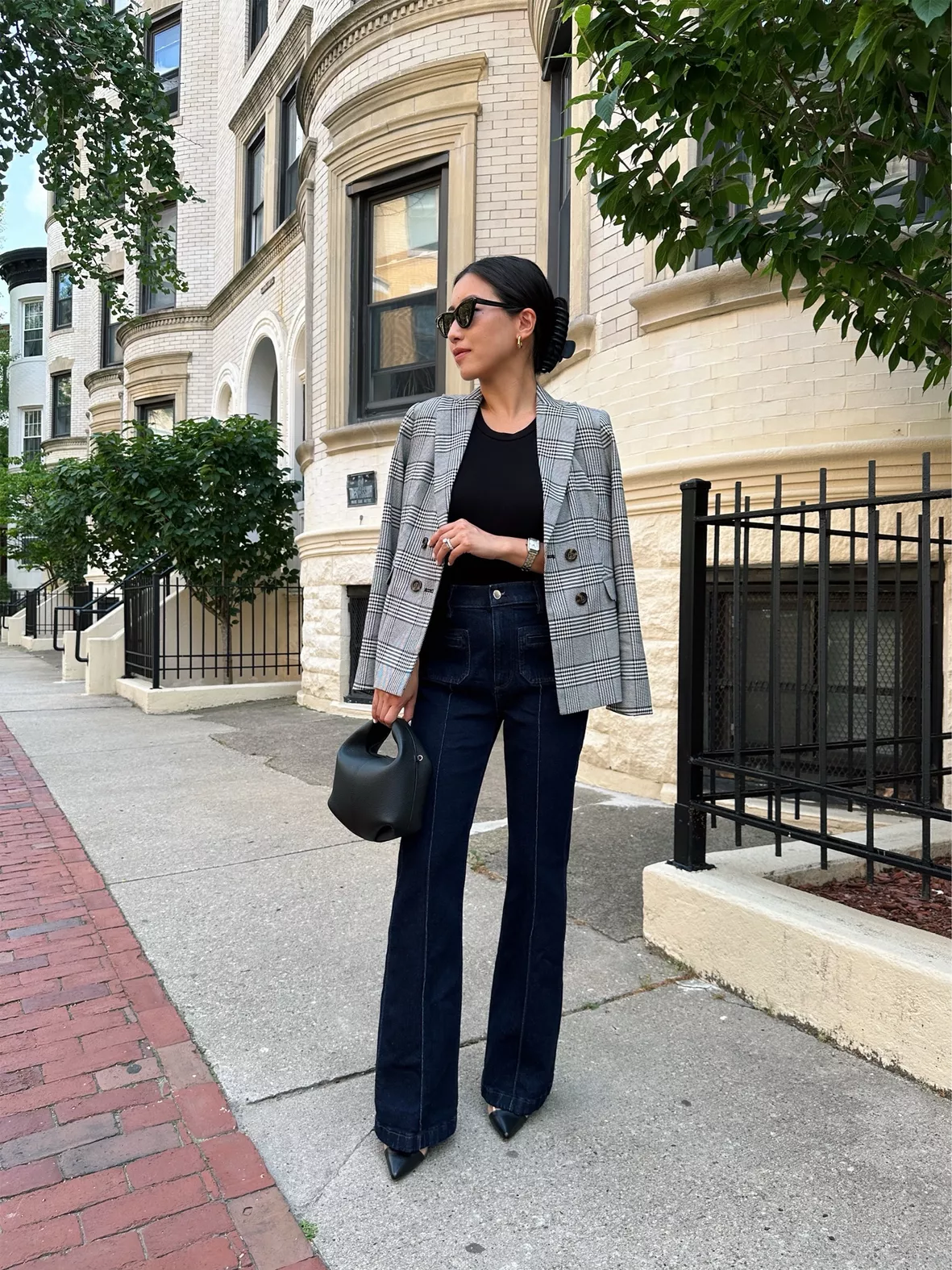 How To Style Flare Jeans For Petites