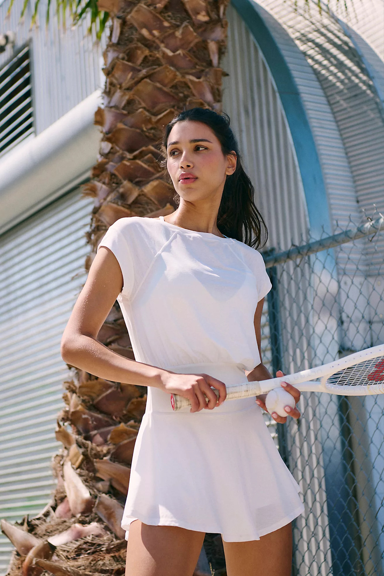 Net Shot Skortsie | Free People (Global - UK&FR Excluded)