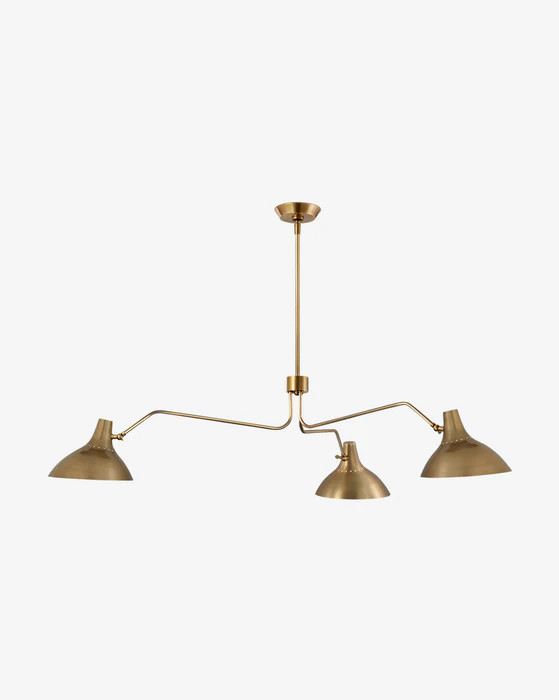 Charlton Triple Arm Chandelier | McGee & Co.