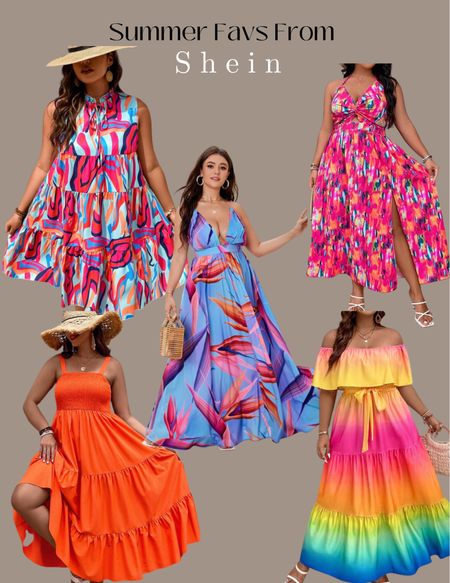 Travel in style with these Shein summer dresses! 

#LTKstyletip #LTKcurves #LTKunder50