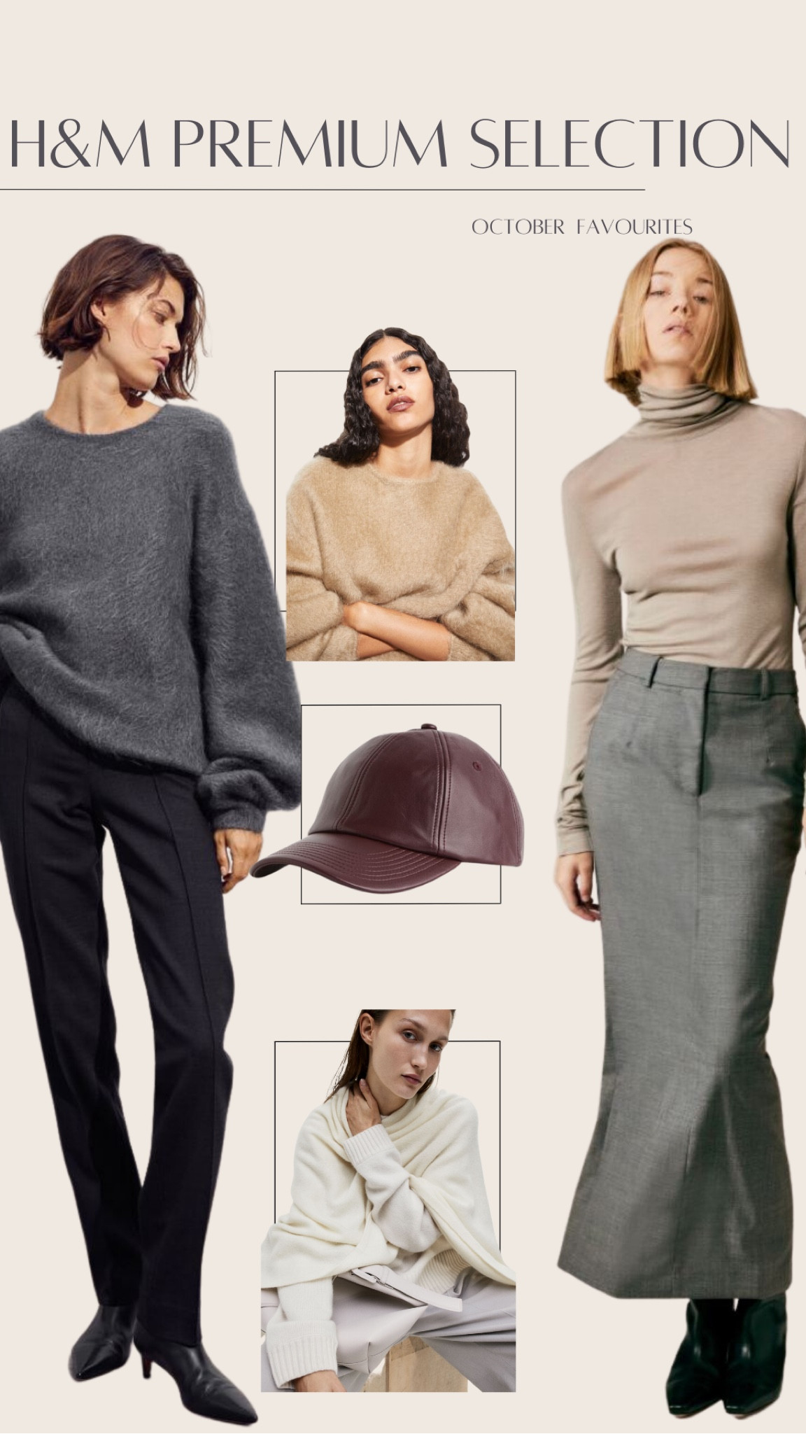 H&M mohair jumper, wool pencil maxi skirt, leather cap, burgundy leather, cashmere poncho, knitwear, oversized jumper, Will jumper 

#LTKeurope #LTKSeasonal #LTKstyletip