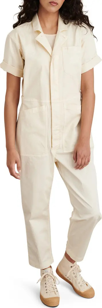 Romy Garment Dyed Cotton Boilersuit | Nordstrom