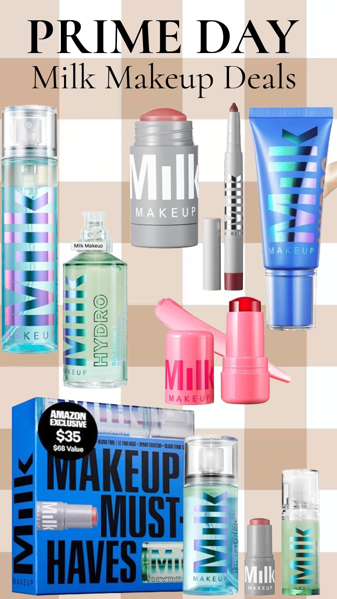 Milk makeup deals! 

Amazon Prime Day Deals
Prime Day Finds
Prime Day Favorites
Prime Day Must Haves
Best Prime Day Deals
Prime Day Home Deals
Prime Day Fashion Finds
Prime Day Beauty Deals
Prime Day Kitchen Finds
Prime Day Organization Finds
Prime Day Travel Essentials
Prime Day Tech Deals
Prime Day Under $25
Prime Day Under $50
Prime Day Under $100
Amazon Best Sellers
Amazon Favorites
Amazon Must Haves
Amazon Home Finds
Amazon Fashion Finds
Amazon Beauty Favorites
Amazon Kitchen Essentials
Amazon Organization Products
Amazon Travel Must Haves
Amazon Daily Deals
Amazon Hidden Gems
Amazon Viral Finds
Amazon TikTok Made Me Buy It
Amazon Customer Favorites
Amazon Top Rated Finds
Amazon Summer Essentials
Back to School Finds
Teacher Favorites
College Essentials
Dorm Room Finds
Cleaning Favorites
Laundry Room Essentials
Pantry Organization
Closet Organization
Home Refresh Finds
Everyday Essentials
Classic Style Finds
Preppy Amazon Finds
Affordable Luxury Finds
Coastal Home Finds
Neutral Home Decor
Kitchen Gadgets
Coffee Bar Essentials
Hosting Essentials
Travel Favorites
Road Trip Essentials
Workout Essentials
Beauty Must Haves
Skincare Favorites
Hair Tool Deals
White Sneaker Finds
Fall Transition Pieces
Wardrobe Staples
Capsule Wardrobe Essentials
Best Amazon Deals Today
Lightning Deals
Limited Time Deals
Worth the Hype Amazon Finds

#LTKSaleAlert #LTKSeasonal #LTKBeauty