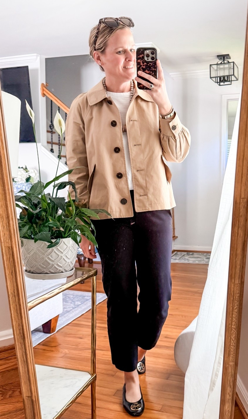 Work ootd 

Workwear, work wear, work outfits, spring jackets, ballet flats, workwear 2026, spring outfits, spring outfits 2026

#LTKOver40 #LTKWorkwear #LTKootd