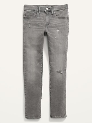 Karate 360° Stretch Slim Ripped Gray Jeans For Boys | Old Navy (US)